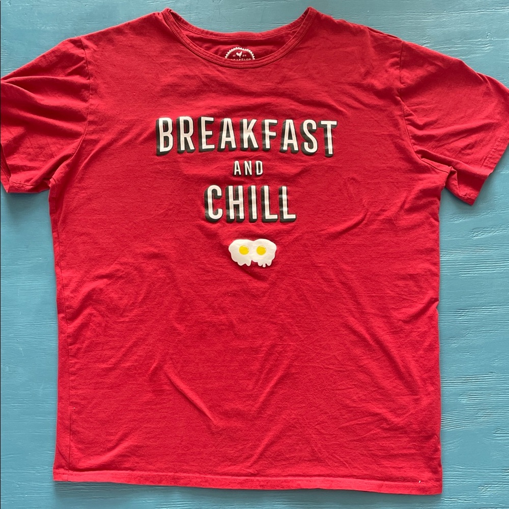 Breakfast Republic California “Breakfast and Chill” Graphic Tee Size XXL